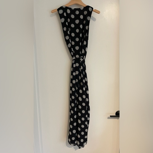 MANGO Cross dress with polka-dots - Picture 6 of 7
